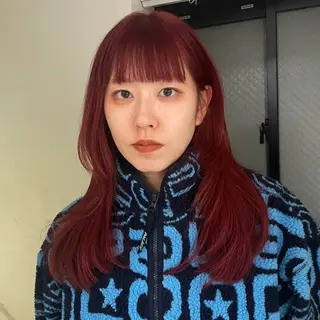 セミロング カラー 🪅ブリーチカラー 🪅琉羽Ruuのヘアスタイル
