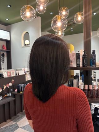 セミロング カラー みく⌇Amas 〚カットモデル募集〛のヘアスタイル