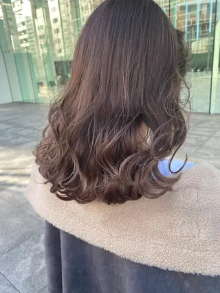 セミロング カラー ヘアアレンジ 【代表】 たき〜のヘアスタイル