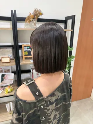 ショート 島 歩那のヘアスタイル
