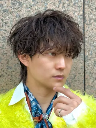 ショート パーマ メンズ 👑再現性◎北千住N o.1パーマYutoのヘアスタイル