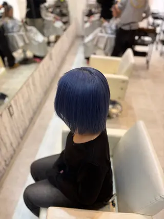 ミディアム カラー りゅうせい ／モデル募集中のヘアスタイル