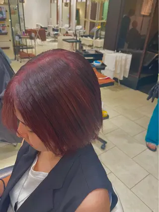 ミディアム 北山 麻衣のヘアスタイル