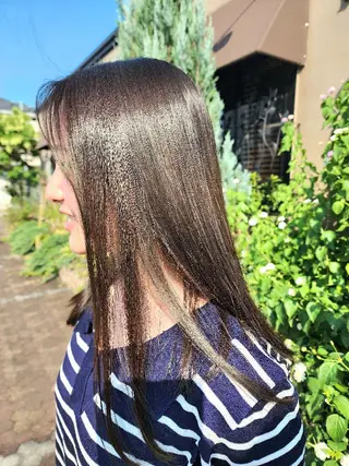 ロング 柏 康孝のヘアスタイル