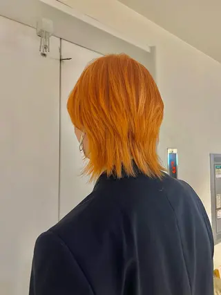 ミディアム カラー メンズ emi natukiのヘアスタイル