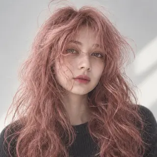 ロング カラー 菅原 大佑のヘアスタイル