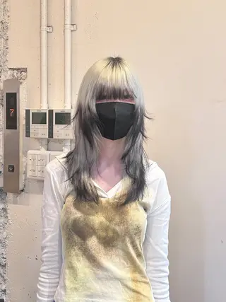 ミディアム カラー ナチュラル大人っぽい スタイル MAORIのヘアスタイル