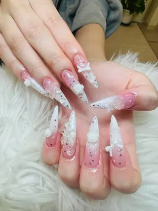 ネイル ANH ゴテゴテネイルのネイルデザイン