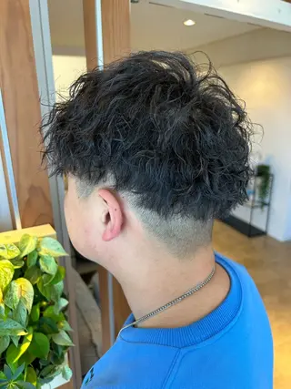 パーマ 柳内 まゆのヘアスタイル