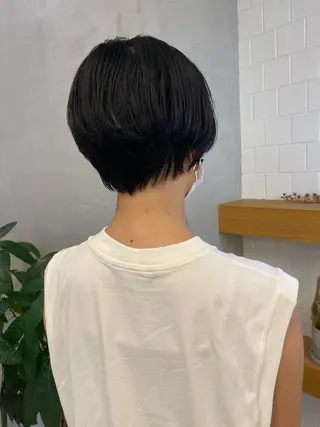 ショート カラー ヘアアレンジ 、 、のヘアスタイル