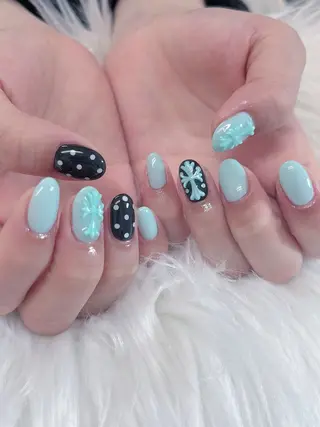 ネイル Maya 🧊🫧‪／渋谷のネイルデザイン