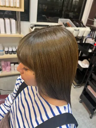 カラー 立道 樹奈のヘアスタイル