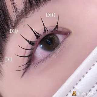 マツエク・マツパ 韓国風パーマ/LED 🫧Ibu☽⋰のマツエク・マツパデザイン