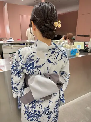 ヘアアレンジ ダブルカラー🦖 /髪質改善⚡️しおりのヘアスタイル
