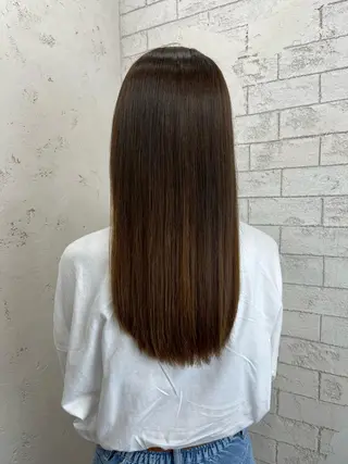 ロング 🪽髪質改善縮毛矯正 🤍MIU🤍のヘアスタイル
