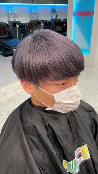 ミディアム カラー パーマ ヘアアレンジ メンズ キッズ メンズ特化美容師 aiの眉毛・アイブロウイメージ
