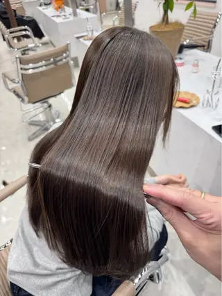 ロング NAOTO 髪質改善のヘアスタイル