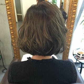 パーマ 神頭 彩のヘアスタイル