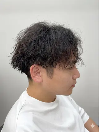 パーマ メンズ メンズパーマ 朝ラクセット 颯のヘアスタイル