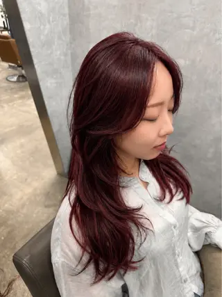 ロング カラー newi宮崎店 ゆきのヘアスタイル
