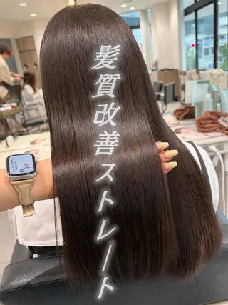 ロング カラー パーマ 《艶髪質改善》 かのん☽⑅ ˖のヘアスタイル