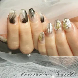 ネイル 清口 杏奈のネイルデザイン