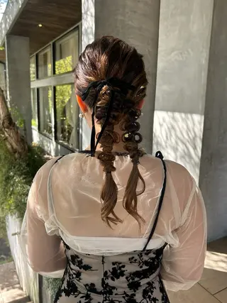 ロング ヘアアレンジ lapis / soraのヘアスタイル