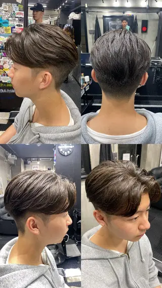 ミディアム メンズ 【メンズ特化】理容師 モデル募集/アキヒロのヘアスタイル