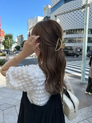 ロング カラー 似合わせカラー/ヘア セット💐本多恵美のヘアスタイル