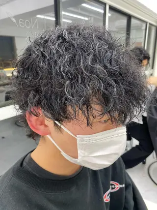 パーマ メンズ 🔥メンズ特化🔥 永瀬椋のヘアスタイル