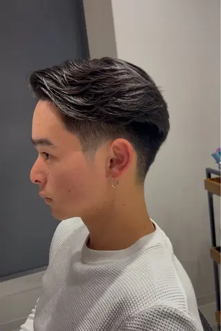 ショート パーマ メンズ 渡邉 真也のヘアスタイル