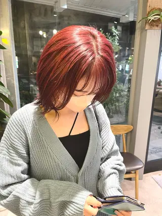ミディアム zest kalonのヘアスタイル