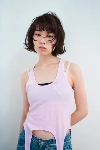 ミディアム 似合わせcut 🔥yutakaのヘアスタイル