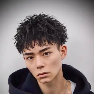 ショート メンズ メンズ特化❗️柿崎 瑛蓮のヘアスタイル