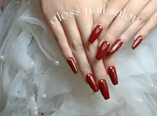 ネイル ゆり🌷 gloss nailのネイルデザイン