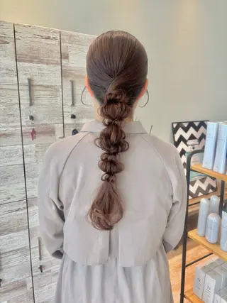 ヘアアレンジ メンズカットパーマ/ ヘアセット🎀Amiのヘアスタイル