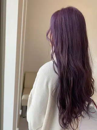 ロング カラー 竹下広奈乃 ブリーチ /プルエクステのヘアスタイル