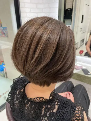 ショート 福島 望のヘアスタイル