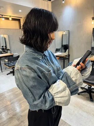ショート パーマ Basis 田口豪司のヘアスタイル