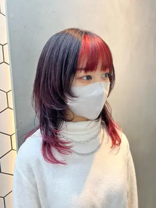 セミロング Viot 銀座 樋口 桃佳のヘアスタイル
