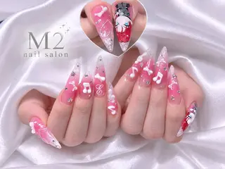 ネイル 長さだし専門店 M2 rikaのネイルデザイン