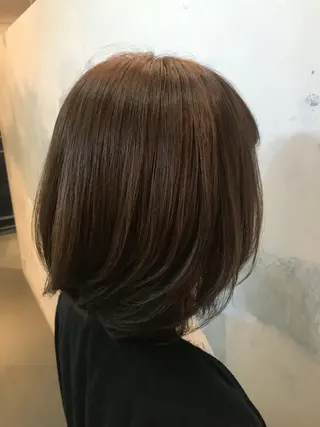 ショート カラー 🍑艶髪✖️暖色系 ✨momoka🍑のヘアスタイル