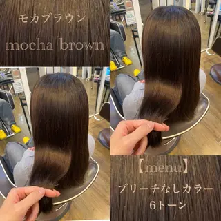 セミロング カラー 🫧美髪＆艶カラー 増田魁土🫧のヘアスタイル
