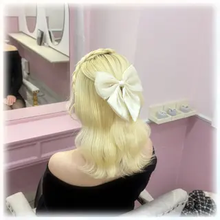ヘアアレンジ ヘアセット 🤍AIRA🤍のヘアスタイル