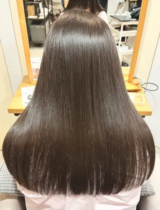 ロング 艶髪/縮毛矯正 /NATSUNOのヘアスタイル
