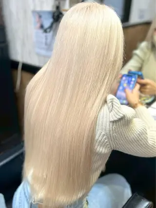 🩷🩵ブリーチ特化 ゆーな💛💚のヘアスタイル