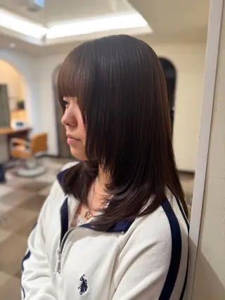 セミロング AKANE / 似合わせカラーのヘアスタイル