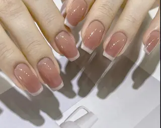 ネイル By moonネイル 🌷ワンホン/韓国風のネイルデザイン
