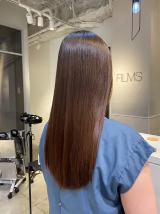 ミディアム メンズ清潔感のプロ 💈メンズパーマ藤田のヘアスタイル