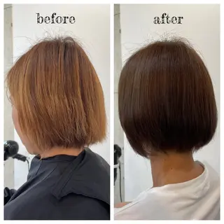 ショート カラー PutiLuca 浅川のヘアスタイル